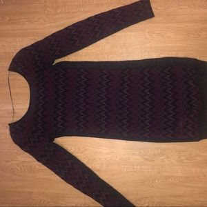 Free people tight sweater dress size small